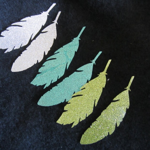 Feather Die Cut Etsy