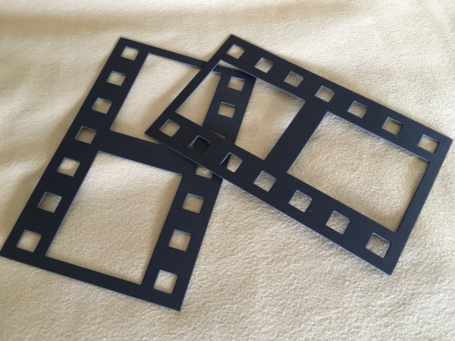 DIY Film Strip XL Frames-blank Chipboard Filmstrip Shapes for