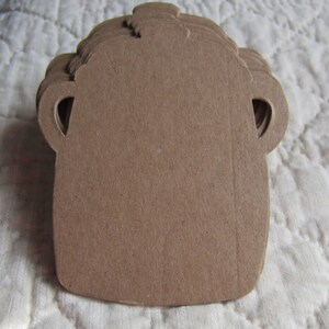 Chipboard Cookie Jar Shapes: Unfinished DIY Craft Kit