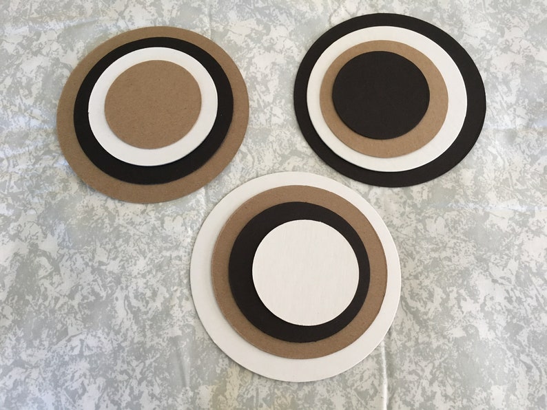 Circle Chipboards in 6 Sizes DIY Craft Kits-Party Decor-School Solar Crafts-Garland Banners-Wedding Decor-Planner Accessories-Circle Blanks