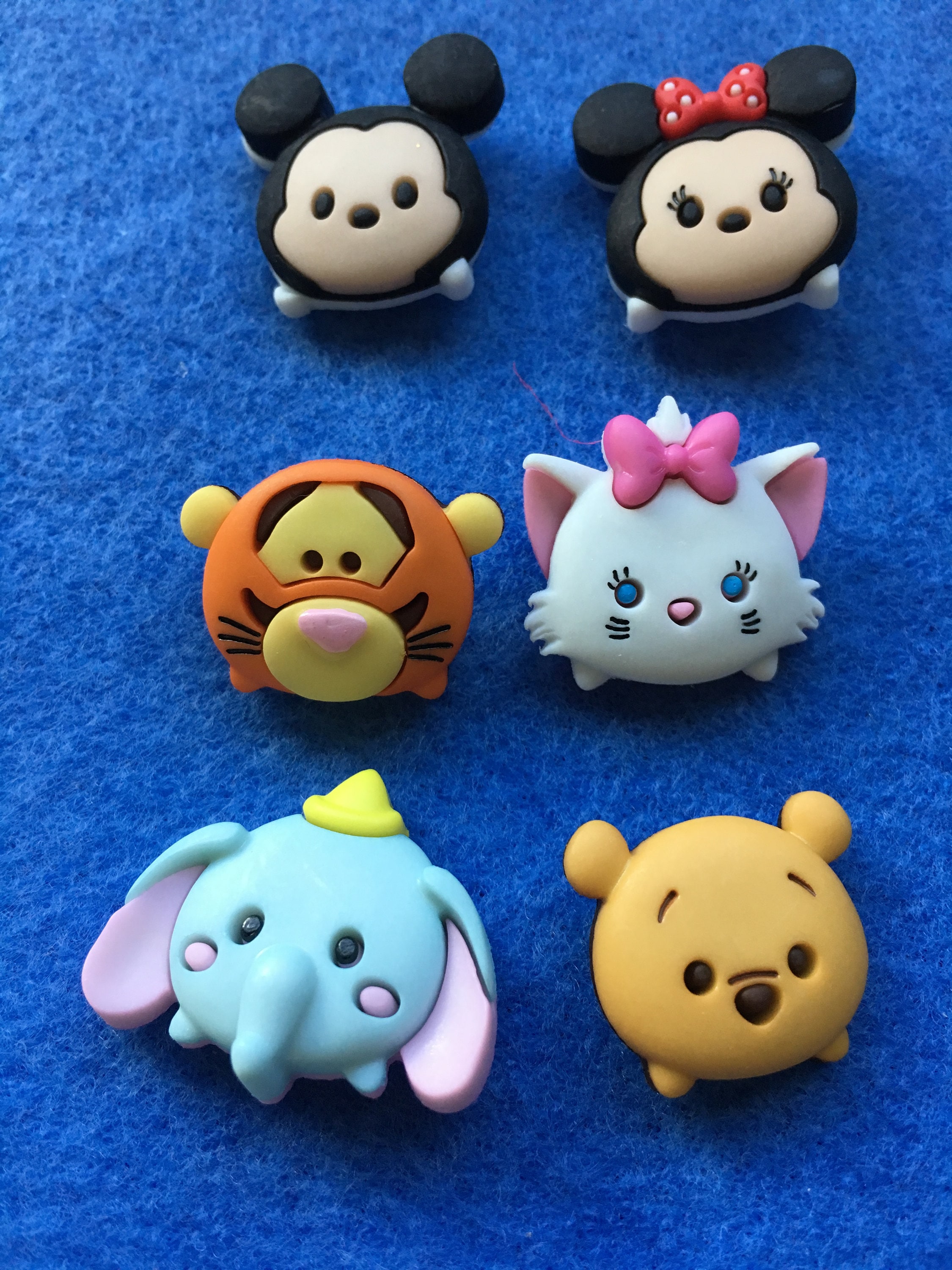 Tsum Tsum Disney Buttons-cartoon Character - Etsy Ireland