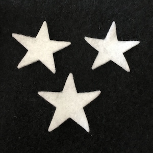 Felt 1-3/4 Star Shapes for Wax Dipping-DIY Kits for Independent Consultants Parties-Decorations-Bible Journal-Planner Embellishments image 1
