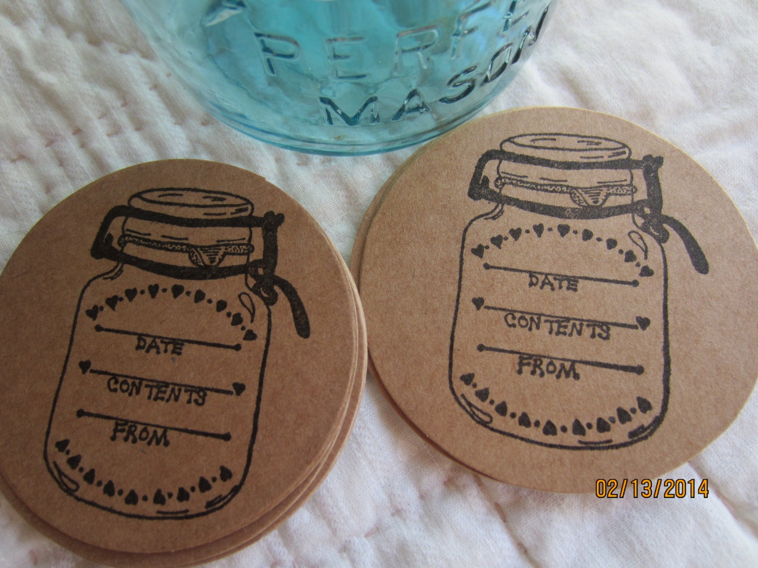 Mason Jar StickersCanning Jar LabelsPreserving Etsy