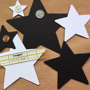 Star Chipboards in 6 Sizes DIY Craft Kits-PartyDecor-Graduation Decor-Super Hero-School Craft Kits-DIY Star Decorations Kits-Wedding Signs image 6