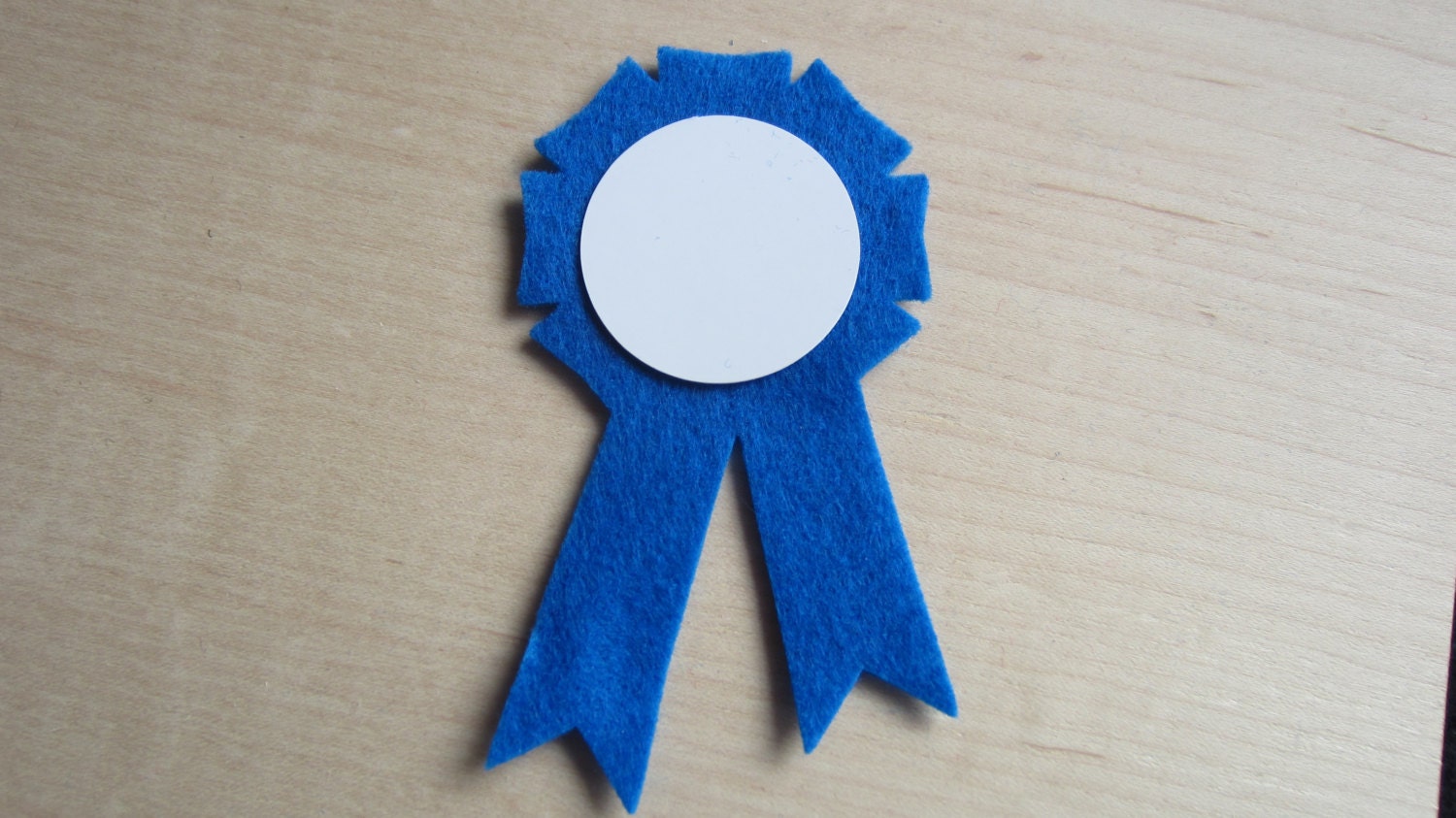 Award RibbonsPrize Ribbons First Place Blue Felt Award Etsy