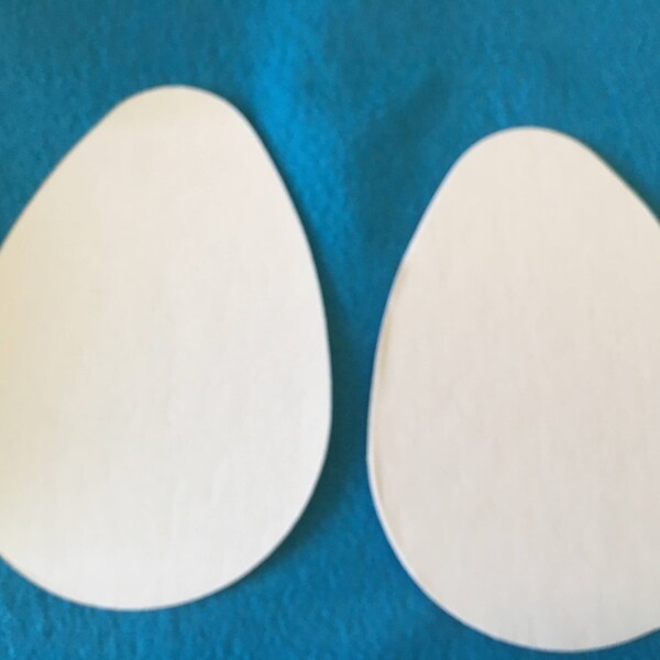 Egg Cutouts-Blank Egg Shaped Chipboards-Make Own Egg-Spring Decor-Unfinished-Easter Spring Party-Party Decor-Kids Easter Crafts-Paper Eggs