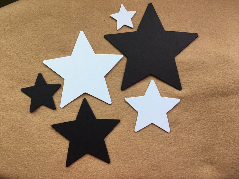 Star Chipboards in 6 Sizes DIY Craft Kits-PartyDecor-Graduation Decor-Super Hero-School Craft Kits-DIY Star Decorations Kits-Wedding Signs image 7