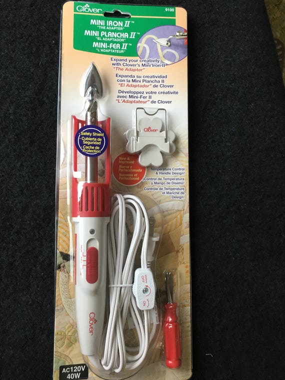 Clover Mini Iron-applique and Quilting Iron-crafting Ironing-paper