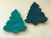 DIY Felt Christmas Trees Ornaments-Evergreen Trees Die Cuts-Christmas Stocking-Felt Appliques-Holiday Garland-Quiet Books-Bible Journaling 