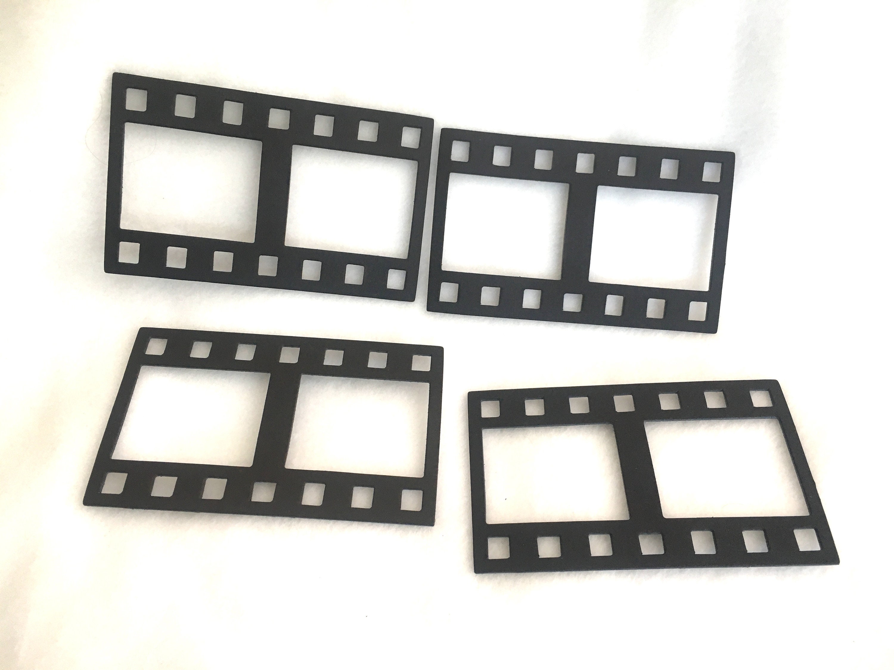 Film Strip Frames-photo Frame Blank Chipboard Filmstrip-scrapbook  Embellishments-photo Booth Fun-you Choose Color Film Frames-planner Art -   Hong Kong