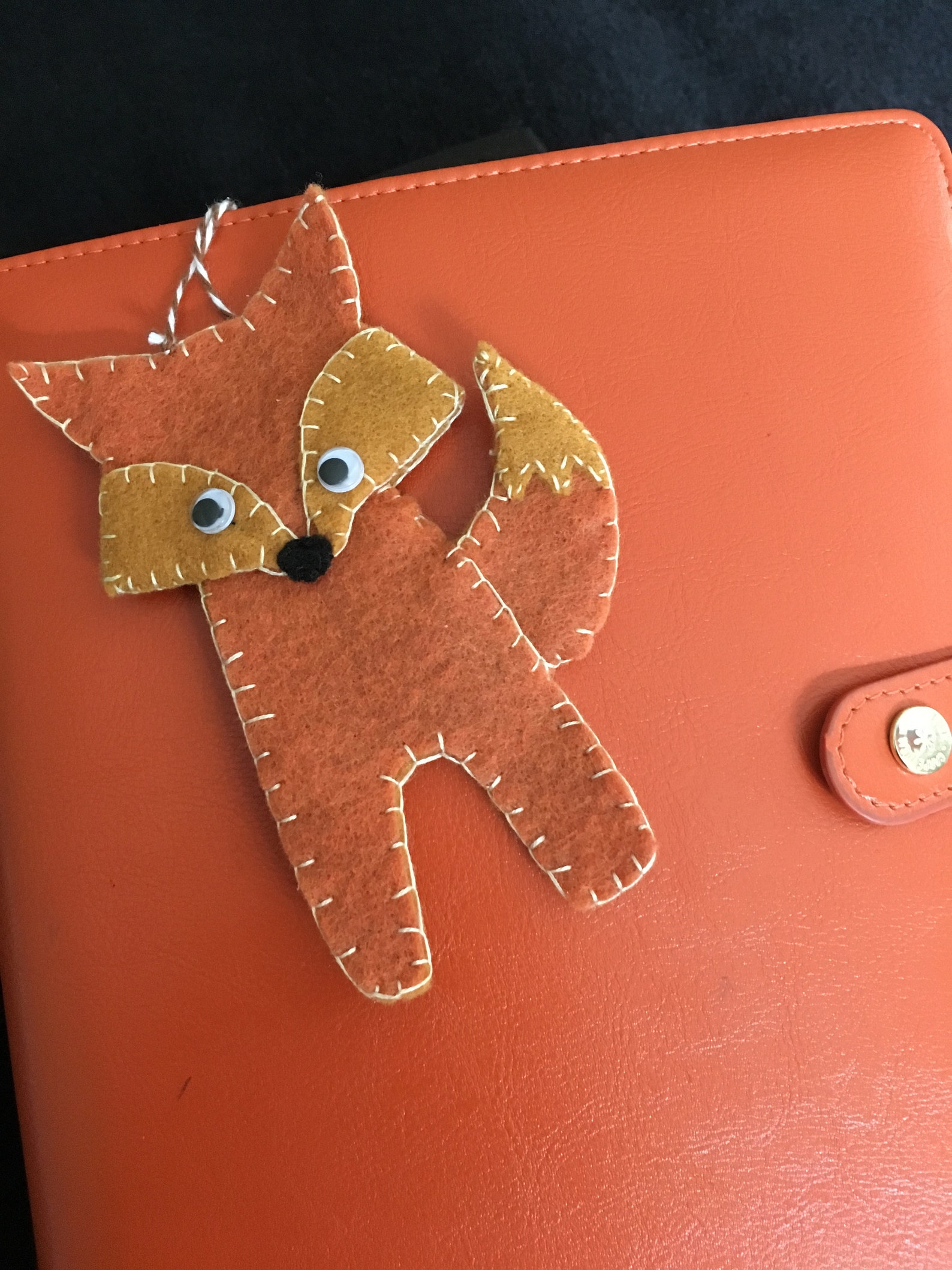 DIY Felt Fox Ornament Kitfelt Gift Tagfelt Fox Etsy