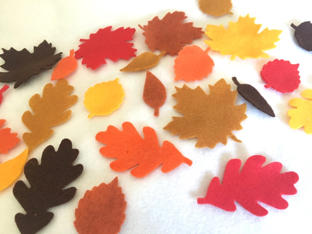 Falling Leavesfelt Fall Leavesfelt Maple Leaffelt Oak Leafhome