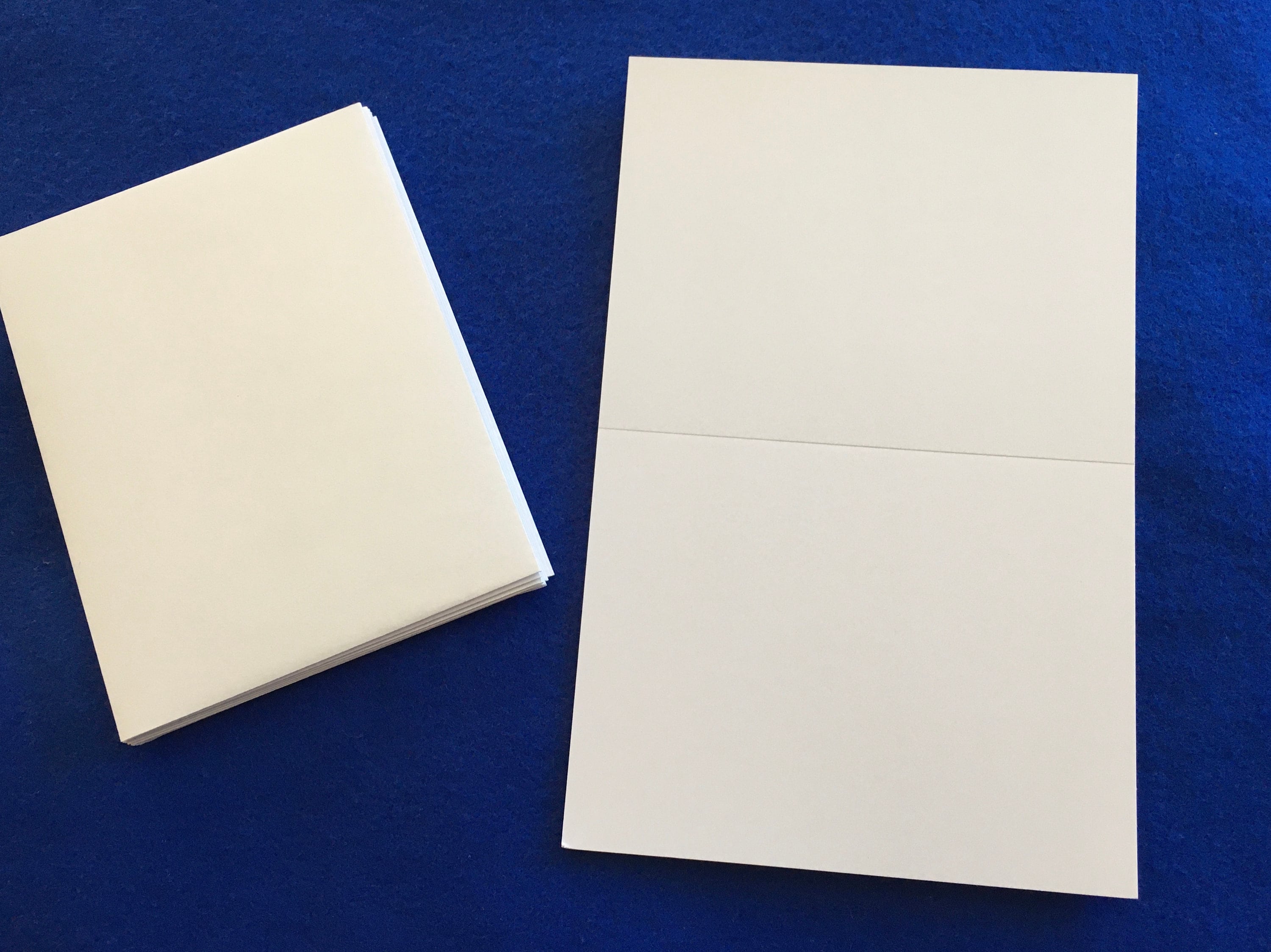 White Blank Cards & Envelopes-4-1/4x5-1/2 Size A2 - Etsy Israel