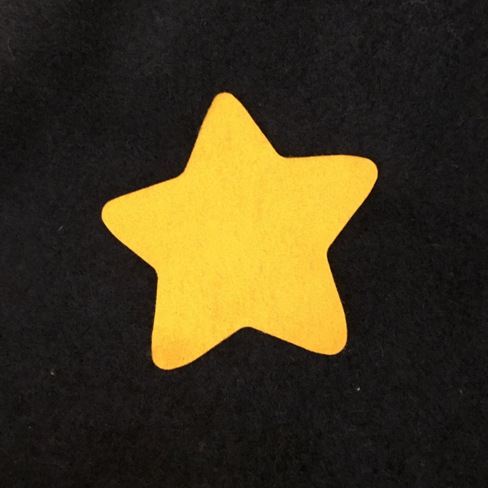 Puffy Gold Felt Star Die Cut Starsdecorationscut Out Felt Etsy UK