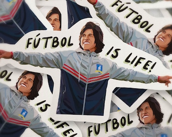 Fútbol is Life! | Vinyl | Waterproof