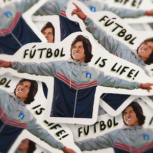 Fútbol is Life! | Vinyl | Waterproof