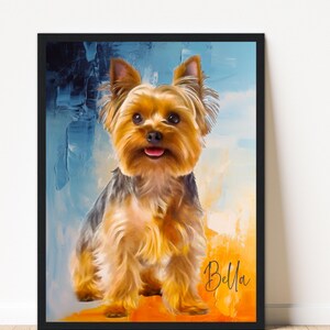 Custom Dog Portrait from Photo | Personalized Pet Memorial Art, Cute Puppy Drawing, Thoughtful Gift for Dog Lovers & Dog Moms