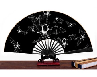 Vampire Bats Double-side Rice Paper Fan