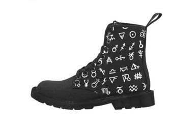 Occult Symbol boots Gents