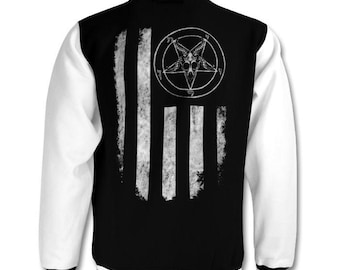 Baphomet Nation Varsity jacket