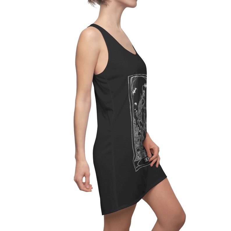 Death Card Tarot Women/'s Cut /& Sew Racerback Dress