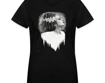 Camiseta de la novia de Frankenstein V