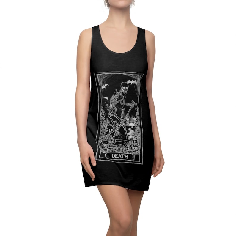 Death Card Tarot Women/'s Cut /& Sew Racerback Dress