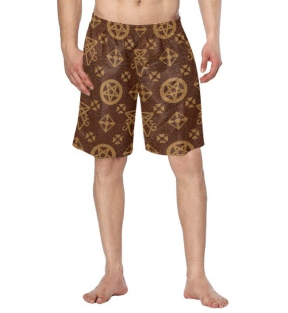 Louis Cipher Vuitton Swim Trunk - Etsy 