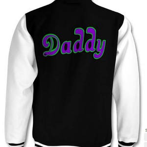 Daddy The Joker Varsity jacket