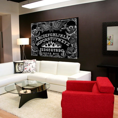 Ouija Board Loose Canvas Print Etsy UK