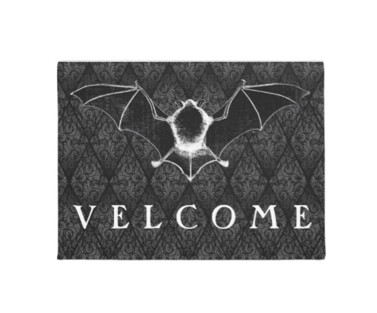 Vampire door mat Etsy