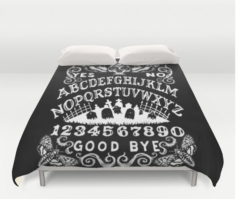 Ouija Board Moth Duvet Cover Image 0