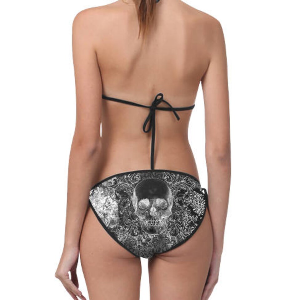 Discover Shabby Chic Skull Bikini Set or Separates