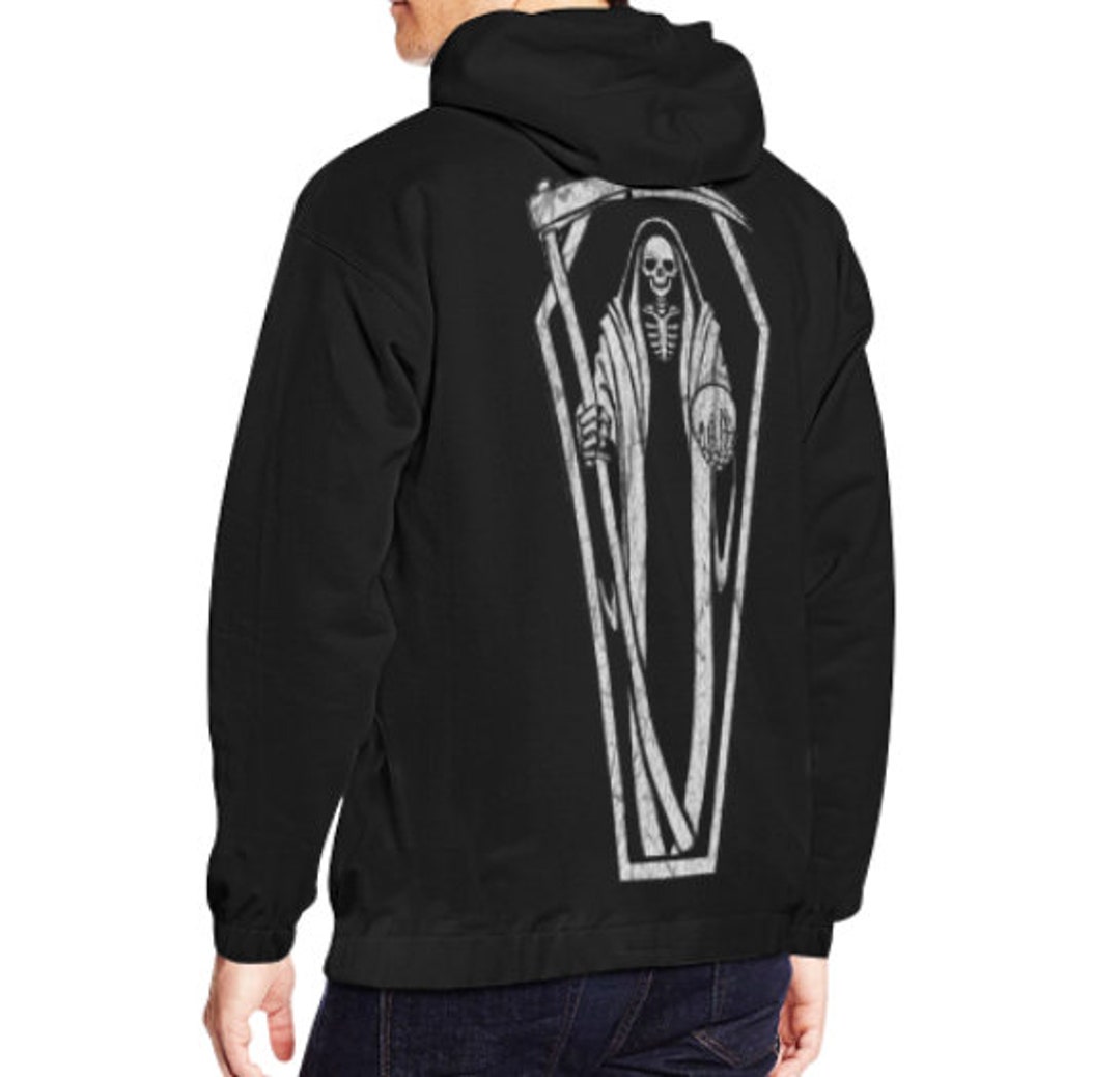 Grim Reaper Hoodie Etsy