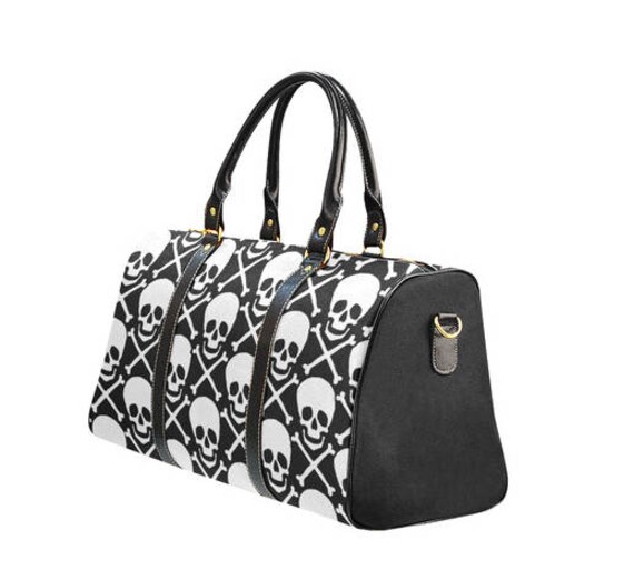 Crossbones Waterproof Travel Bag - Etsy