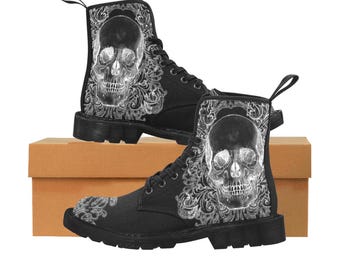 Baroque Skull boots Gents
