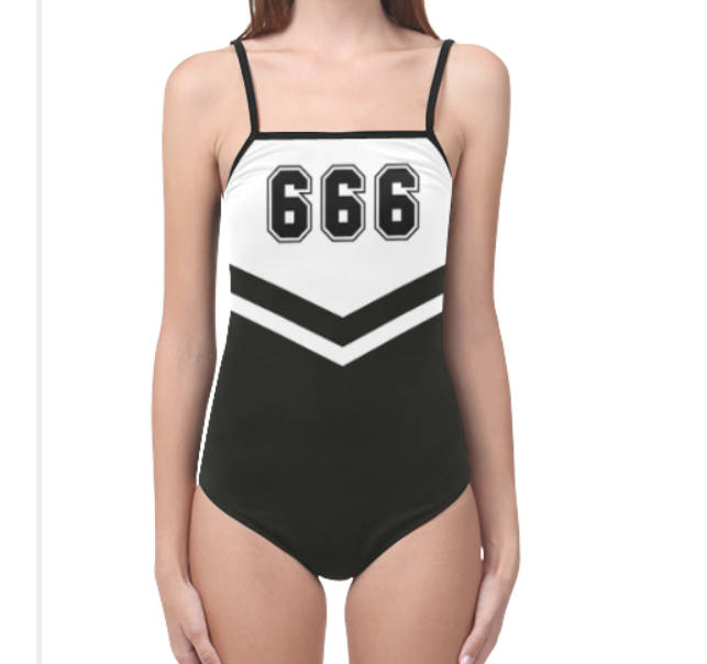 Team Baphomet 666 One Piece Swim Suit Etsy Team Baphomet 666 One Piece Swim Suit Etsy