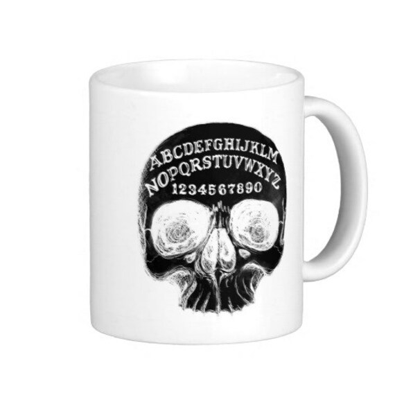 Ouija Board Skull 11oz Mug Etsy
