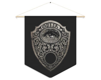 Mystic Eye Ouija Planchette Pennant
