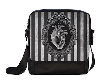 Anatomical Heart cross body bag
