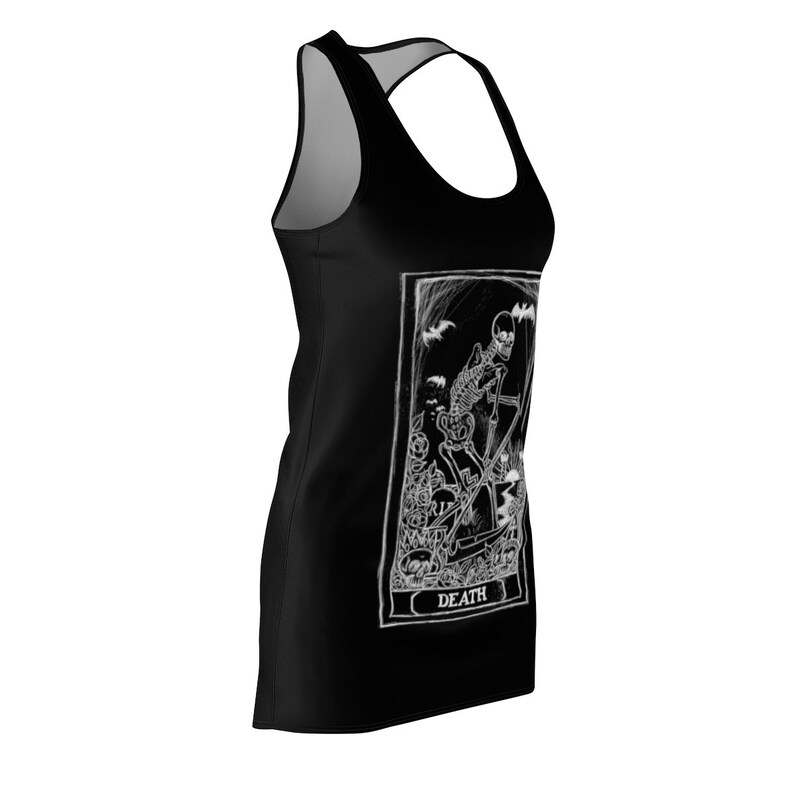 Death Card Tarot Women/'s Cut /& Sew Racerback Dress