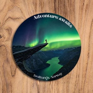 高品質のビニールに貼られたTrolltungaのステッカー