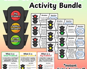 Size of the Problem Activity Bundle: Social Emotional Learning (Digital Download)