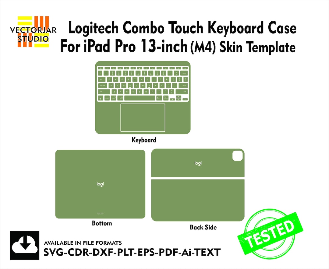 Logitech Combo Touch Keyboard Case for iPad Pro 13-inch (M4) Skin ...