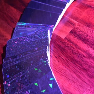 PRECUT Standard TCG 3.5" x 2.5" Holographic 300+ gsm cardstock | Ideal for UV Printing image 12