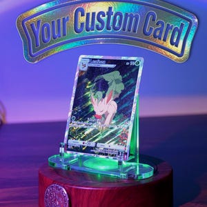 Fully Custom Art TCG Card | Riftbound, MTG, Pokémon, Proxy, Special Occasion or Gift | UV Printed Collector Grade & Quality