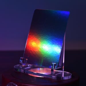 PRECUT Standard TCG 3.5" x 2.5" Holographic 300+ gsm cardstock | Ideal for UV Printing Base Holo Foil