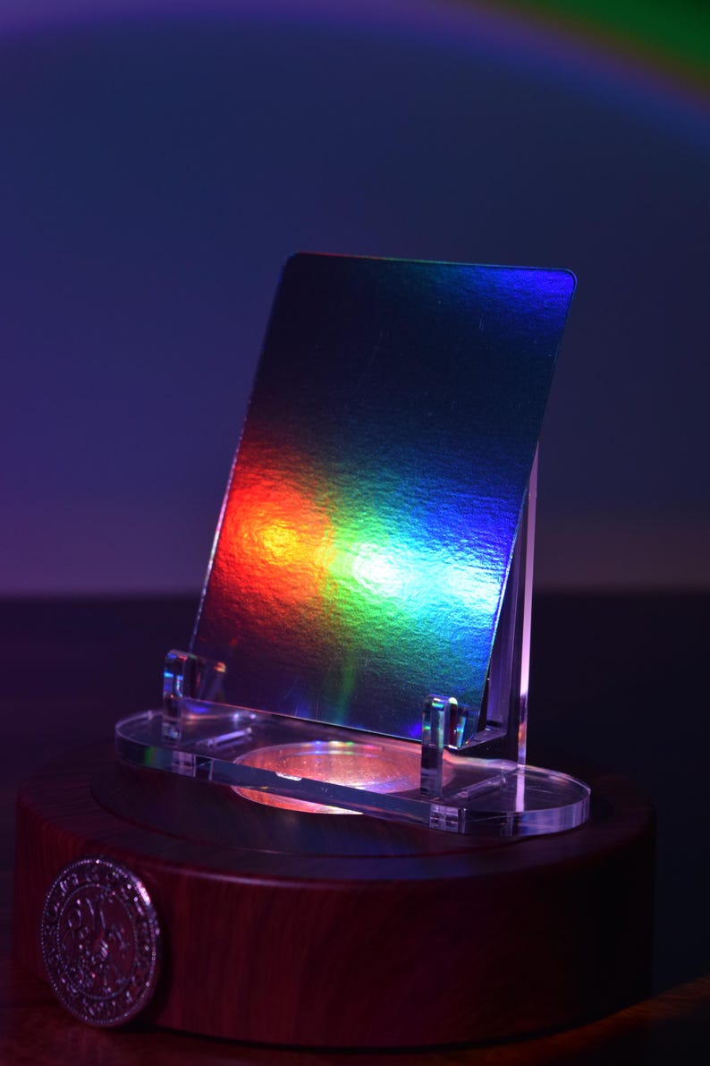 PRECUT Standard TCG 3.5" x 2.5" Holographic 300+ gsm cardstock | Ideal for UV Printing Base Holo Foil