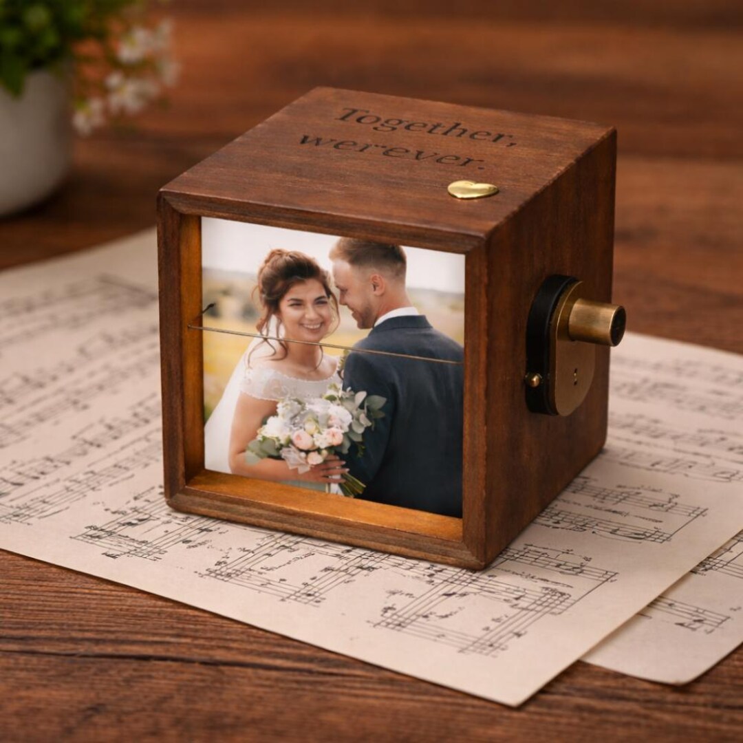 Personalized Photo Flipbook Animation Box,custom Wooden Photo Book With ...