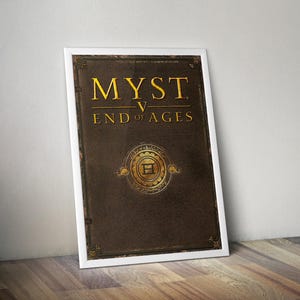 Myst V: End of Ages Potser | Plakat do gier | Myst Prints | Plakaty do gier wideo | Duże plakaty do gier | Plakaty do dekoracji ściennych | Prezenty do gier